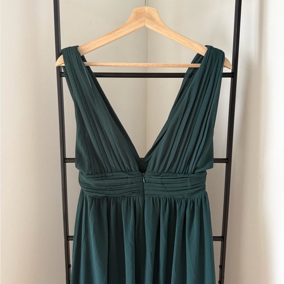 Lulu’s Heavenly Hues Forest Green Maxi Dress, size S - Picture 8 of 8